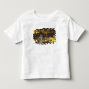 T-shirt Pour Les Tous Petits Palmiers et CBD à la nuit, Sydney, Nouvelle-Écos
