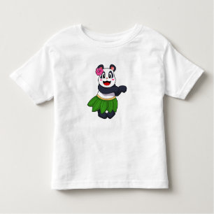T-shirt Pour Les Tous Petits Panda à Ballet Dance