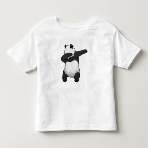 T-shirt Pour Les Tous Petits Panda à Hip hop Dance Dab
