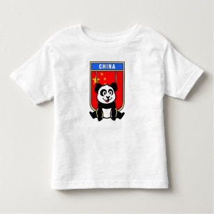 T-shirt Pour Les Tous Petits Panda des anneaux de Chine