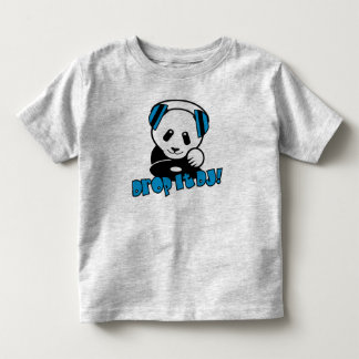 T-shirt Pour Les Tous Petits Panda du DJ - laissez- tomberle le DJ !