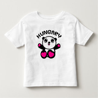 T-shirt Pour Les Tous Petits Panda Hongrie de panda