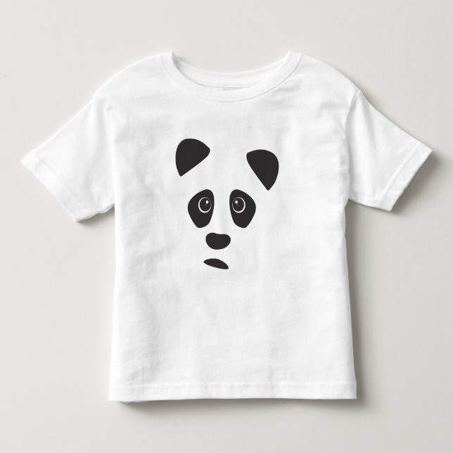 T-shirt Pour Les Tous Petits Panda triste (Devant)
