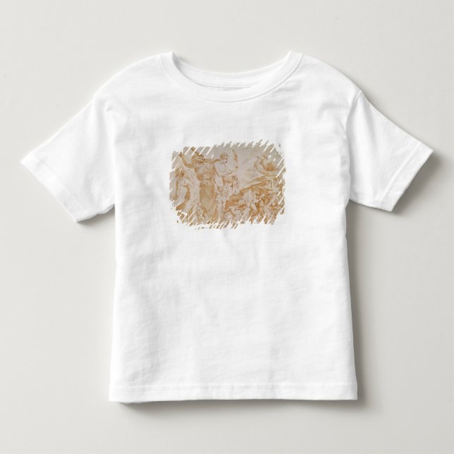 T-shirt Pour Les Tous Petits Pandore ouvrant la boîte (Devant)