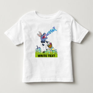 T-shirt Pour Les Tous Petits Panier de Pâques T Rex Cool Cadeau Tout-Petit Dino