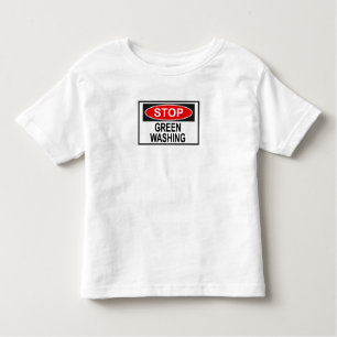 T-shirt Pour Les Tous Petits Panneau Stop Greenwash (1)