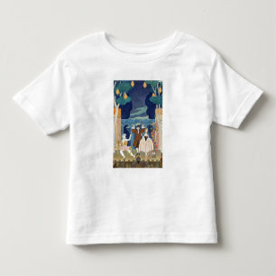 T-shirt Pour Les Tous Petits Pantomime l'étape, illustration pour des 'fêtes
