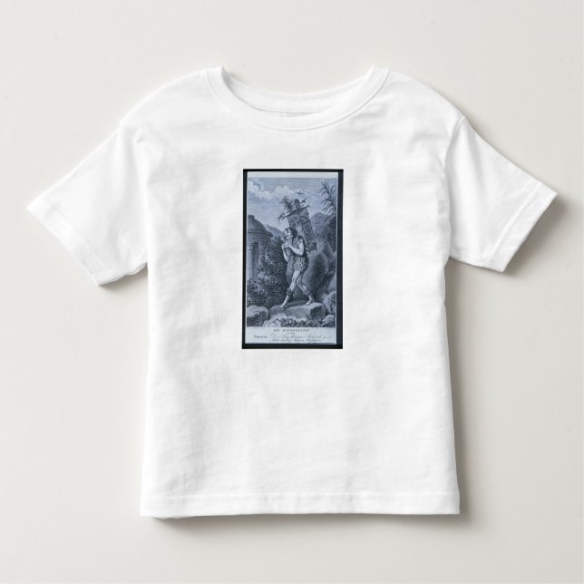 T-shirt Pour Les Tous Petits Papageno : "Je suis le birdcatcher (Devant)