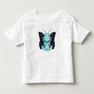 T-shirt Pour Les Tous Petits Papillon au Yoga Stretching Legs