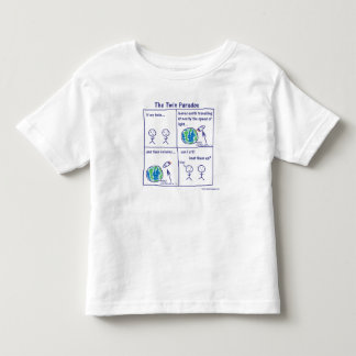 T-shirt Pour Les Tous Petits Paradoxe jumeau