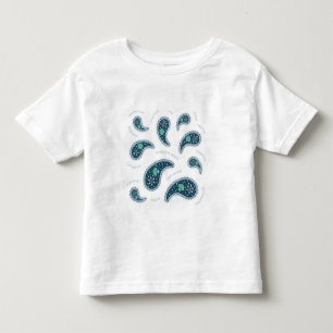 T-shirt Pour Les Tous Petits Paramecia Paisley Protozoaire Science Light