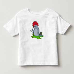 T-shirt Pour Les Tous Petits Parapluie de pluie de phoque