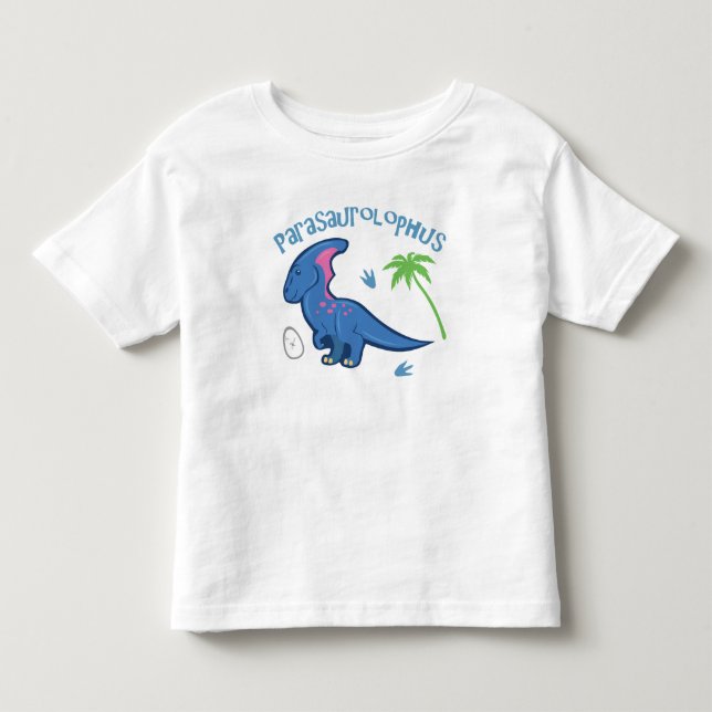 T-shirt Pour Les Tous Petits Parasaurolophus mûr (Devant)