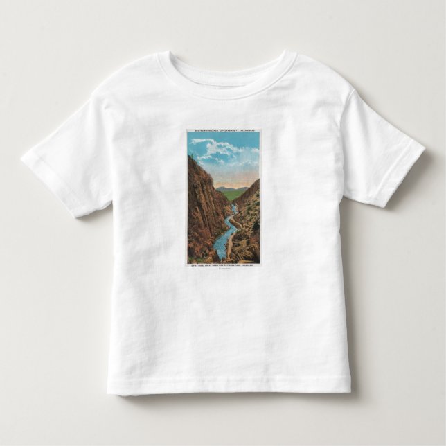 T-shirt Pour Les Tous Petits Parc d'Estes, Co - vue de grand Thompson Canon (Devant)