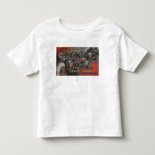 T-shirt Pour Les Tous Petits Parc d'état affamé de roche - grandes scènes de