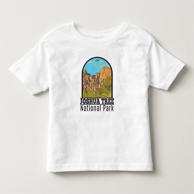 T-shirt Pour Les Tous Petits Parc national de Joshua Tree Le Grand Burrito (Devant)