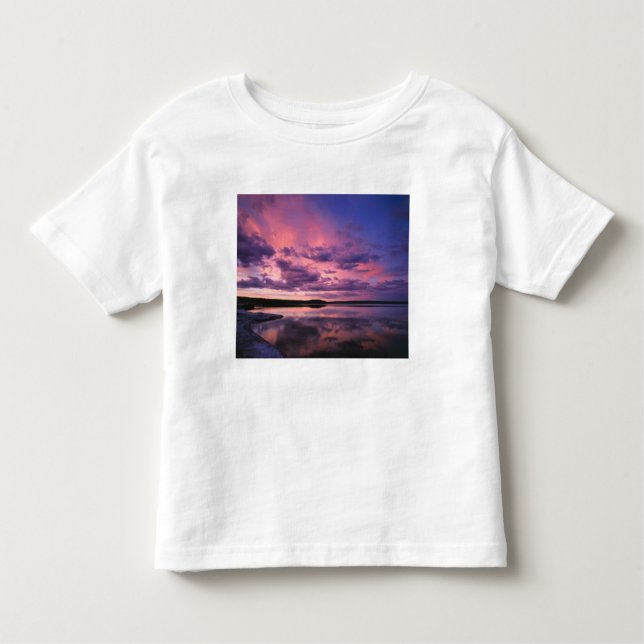 T-shirt Pour Les Tous Petits Parc national de Yellowstone, Wyoming. USA. (Devant)