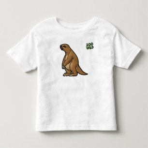 T-shirt Pour Les Tous Petits Paresse au sol géante