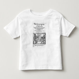 T-shirt Pour Les Tous Petits Partie d'échecs célèbre, 1614
