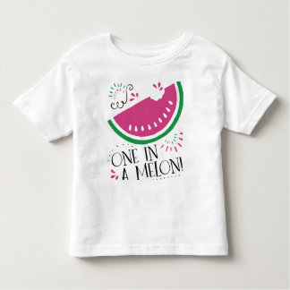 T-shirt Pour Les Tous Petits Pastèque une dans un melon pour le bébé