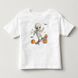 T-shirt Pour Les Tous Petits Patinage et effroi - Maman en mouvement