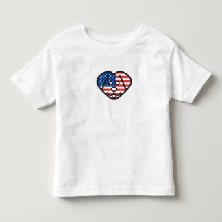 T-shirt Pour Les Tous Petits Patriote de Labhearts