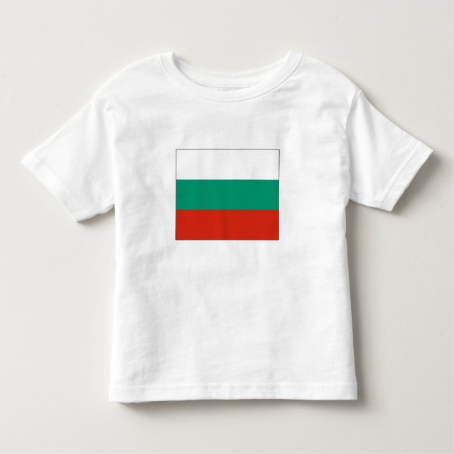 T-shirt Pour Les Tous Petits Patriotic Bulgarian (Devant)