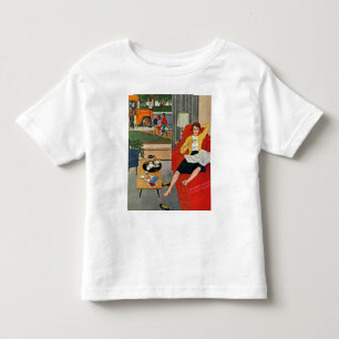 T-shirt Pour Les Tous Petits Pause-café de matin