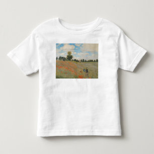 T-shirt Pour Les Tous Petits Pavots sauvages de Claude Monet , près