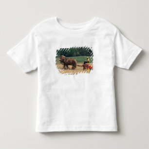 T-shirt Pour Les Tous Petits Pays Amish gens simples dans l'agriculture avec