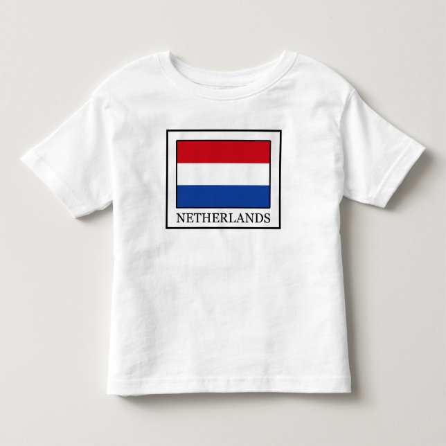 T-shirt Pour Les Tous Petits Pays-Bas (Devant)