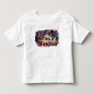 T-shirt Pour Les Tous Petits Paysage avec des vaches et un chameau