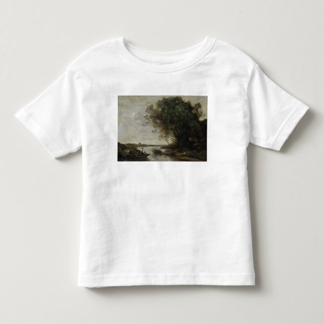 T-shirt Pour Les Tous Petits Paysage de rivière (Devant)