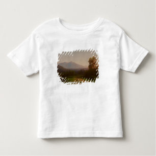 T-shirt Pour Les Tous Petits Paysage du fleuve Hudson, c.1860-5 (huile sur la