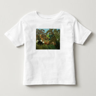 T-shirt Pour Les Tous Petits Paysage exotique