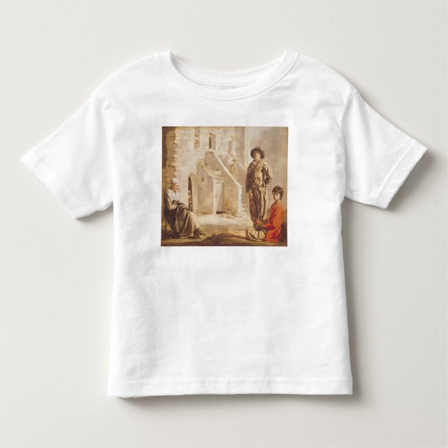 T-shirt Pour Les Tous Petits Paysans devant leur maison, ch. 1641 (Devant)