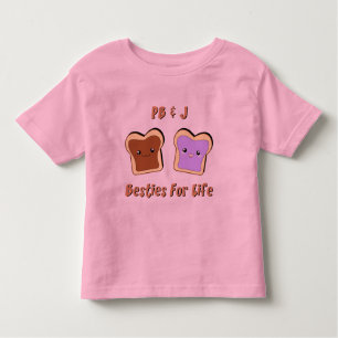 T-shirt Pour Les Tous Petits Peanut Butter and Jelly