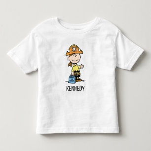 T-shirt Pour Les Tous Petits Peanuts Charlie Brown Pirate Halloween