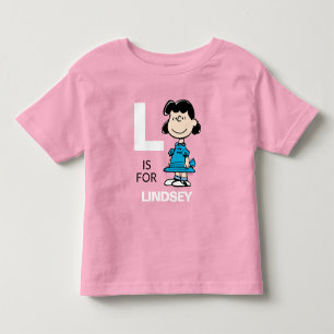 T-shirt Pour Les Tous Petits PEANUTS   Lucy personnalisée