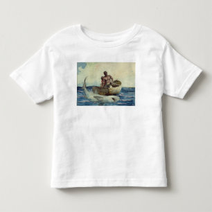 T-shirt Pour Les Tous Petits Pêche de requin, 1885