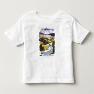 T-shirt Pour Les Tous Petits Pêcheur dans la vallée d'Éden