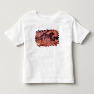 T-shirt Pour Les Tous Petits Peinture de roche des tarpans, c.17000 AVANT JÉSU