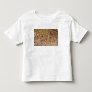 T-shirt Pour Les Tous Petits Peintures rupestres préhistoriques, Akakus, Sahar