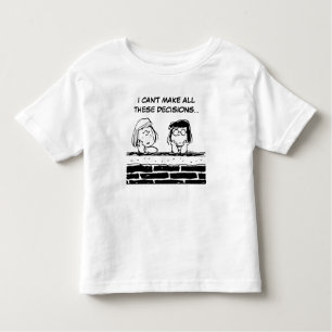T-shirt Pour Les Tous Petits Pepperment Patty & Marcie au mur