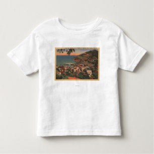T-shirt Pour Les Tous Petits Père Noël Catalina, CA - baie d'Avalon