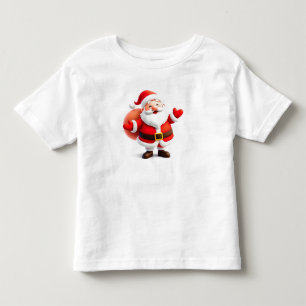 T-shirt Pour Les Tous Petits Père Noël de style cartoon