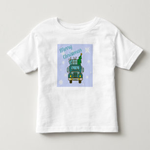 T-shirt Pour Les Tous Petits Père Noël vue de devant Joyeux Noël