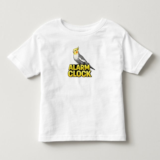 T-shirt Pour Les Tous Petits Perruche Réveil (Devant)