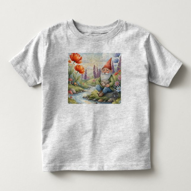T-shirt Pour Les Tous Petits Personailzed name enchanted forest toddler shirt (Devant)