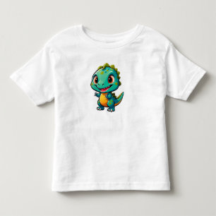 T-shirt Pour Les Tous Petits Personnage de bébé dinosaure pour les enfants